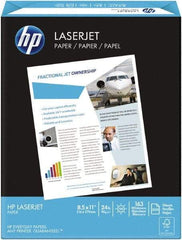 Hewlett-Packard - 8-1/2" x 11" Ultra White Copy Paper - Use with Laser Copiers, Laser Printers - USA Tool & Supply