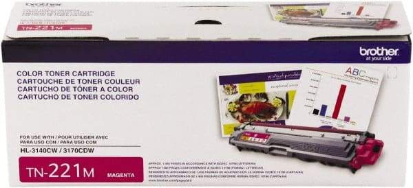 Brother - Magenta Toner Cartridge - Use with Brother HL-310CW, 3170CW, 3180CDW, MFC-9130CW, 9330CDW, 9340CW - USA Tool & Supply