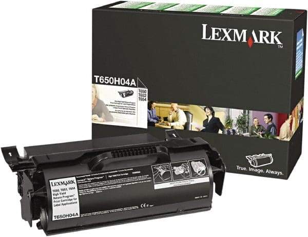 Lexmark - Black Toner Cartridge - Use with Lexmark T650dn, T650dtn, T650n, T652dn, T652dtn, T652n, T654dn, T654dtn, T654n, T656dne - USA Tool & Supply