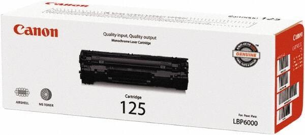 Canon - Black Toner Cartridge - Use with Canon imageCLASS LBP6000 - USA Tool & Supply