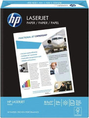 Hewlett-Packard - 8-1/2" x 11" Ultra White Copy Paper - Use with P Color LaserJet Printers & Color Copiers, Copiers, Laser Printers - USA Tool & Supply