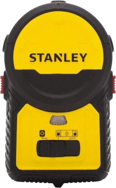 Stanley - 2 Beam 25' Max Range Alignment Laser - Red Beam, 1/8" at 10' Accuracy, 9" Long x 7-1/2" Wide x 2-1/2" High, Battery Included - USA Tool & Supply