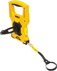DeWALT - 100' x 3/4" Tape Measure - 1/8" Graduation, Inch Graduation Style - USA Tool & Supply