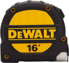 DeWALT - 16' x 1-1/4" Tape Measure - 1/16" Graduation, Inch Graduation Style - USA Tool & Supply