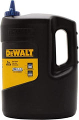 DeWALT - 5 Lb Container Chalk Refill - Blue - USA Tool & Supply