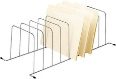 FELLOWES - Silver Inclined File Sorter - Wire Mesh - USA Tool & Supply