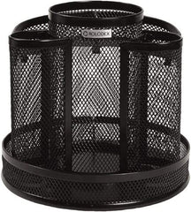 Rolodex - Black Spinning Desk Sorter - Wire Mesh - USA Tool & Supply