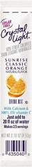 Crystal Light - On the Go, Sunrise Orange, .16 oz Packets, 30/Box - USA Tool & Supply