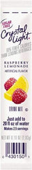 Crystal Light - On the Go, Raspberry Lemonade, .16 oz Packets, 30/Box - USA Tool & Supply