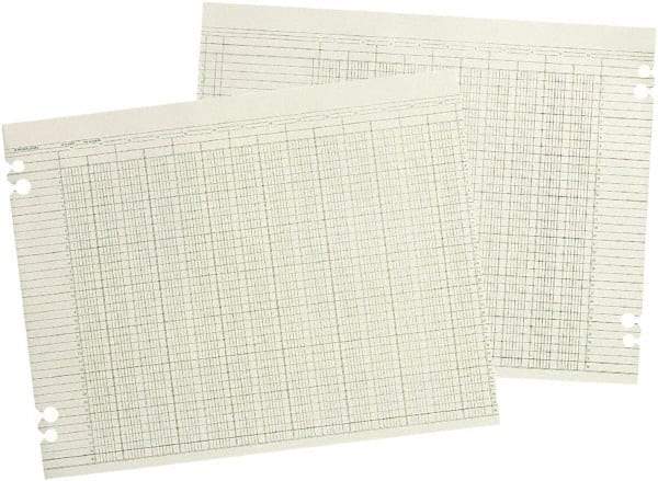 Wilson Jones - 100 Sheet, 9-1/4 x 11-7/8", Accounting Sheets - Green - USA Tool & Supply
