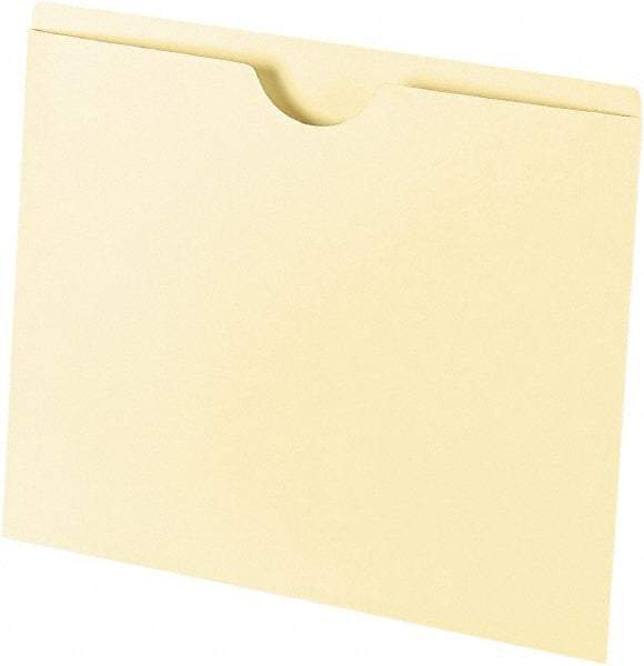 UNIVERSAL - 8-1/2 x 11", Letter Size, Manila, File Jacket - 11 Point Stock - USA Tool & Supply
