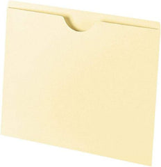 UNIVERSAL - 8-1/2 x 11", Letter Size, Manila, File Jacket - 11 Point Stock - USA Tool & Supply