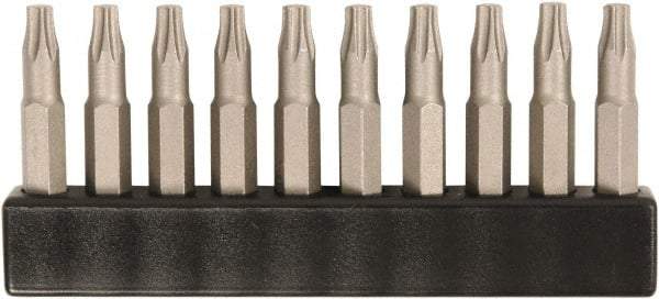Wiha - 4mm Drive T6 Torx Screwdriver Bit - 28mm OAL - USA Tool & Supply
