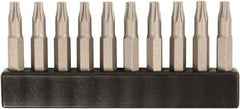 Wiha - 4mm Drive T6 Torx Screwdriver Bit - 28mm OAL - USA Tool & Supply