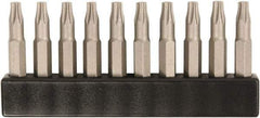 Wiha - Micro Bit (4mm) Drive T5 Torx Screwdriver Bit - 28mm OAL - USA Tool & Supply