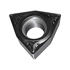 Walter - WCMT MM4 Grade WSM20S Turning Insert - TiAlN+Al2O3+(Al) Finish, 80° Trigon, 9.53mm Inscr Circle, 3.97mm Thick, 0.8mm Corner Radius - USA Tool & Supply