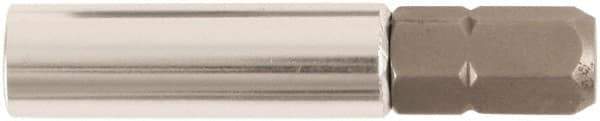 Wiha - 1/4" Insert, Hex Drive Bit Adapter - 1-1/2" OAL - USA Tool & Supply