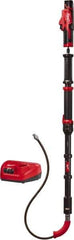 Milwaukee Tool - 12V Lithium-Ion Battery Battery Drain Cleaning Machine - For 2" to 4" Pipe, 6' Cable - USA Tool & Supply