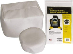 Dustless Technologies - 16 Gal Wet/Dry Vacuum General Purpose Filter - Use for Wet Pick-Up Only, For Use with D1603 - USA Tool & Supply