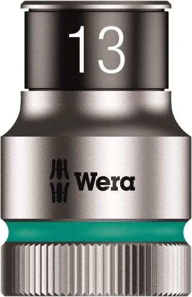 Wera - 1/4" Drive, Hand Socket - USA Tool & Supply