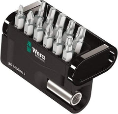 Wera - Posidriv Bit Set - 1/4" Drive - USA Tool & Supply