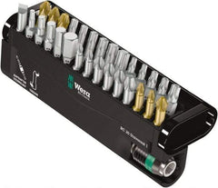 Wera - Power & Impact Screwdriver Bit Sets Point Type: Slotted; Hex; Phillips; Torx; Pozidriv Tool Type: Slotted; Hex; Phillips; Torx; Pozidriv - USA Tool & Supply