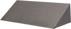 Durham - 33-3/4" Wide x 8-5/8" High, Gray Bin Cover - Use with 12" Deep Bins - USA Tool & Supply
