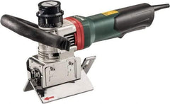 Metabo - 0 to 90° Bevel Angle, 3/8" Bevel Capacity, 12,500 RPM, 840 Power Rating, Electric Beveler - 13 Amps, 1/4" Min Workpiece Thickness - USA Tool & Supply