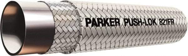 Parker - 3/8" ID x 0.63" OD CTL Push-on Air Hose - 300 Working psi, -40 to 212°F, White - USA Tool & Supply