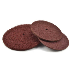 Superior Abrasives - 6 x 1/2" Medium Aluminum Oxide Deburring Disc - Exact Industrial Supply