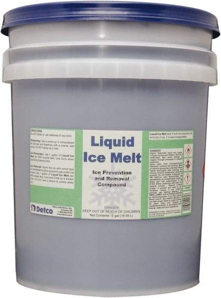 Detco - 5 Gal Pail Urea/Glycol Blend Liquid - Effective to 0°F - USA Tool & Supply