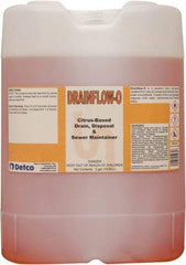 Detco - 5 Gal Liquid Drain Cleaner - Citrus Scent, Drum - USA Tool & Supply