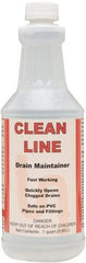 Detco - 32 oz Liquid Drain Opener - Unscented, Bottle - USA Tool & Supply