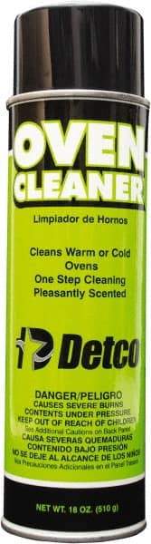 Detco - 18 oz Aerosol Oven Cleaner - Comes in Aerosol - USA Tool & Supply