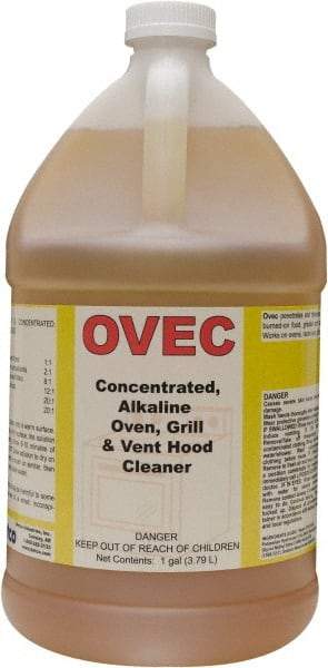 Detco - 1 Gal Liquid Oven Cleaner - Comes in Bottle - USA Tool & Supply