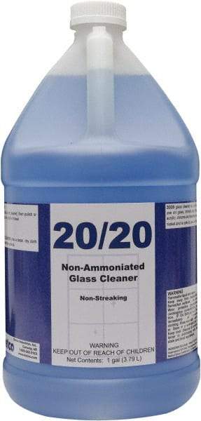 Detco - 1 Gal Bottle Mint Glass Cleaner - Use on Glass - USA Tool & Supply