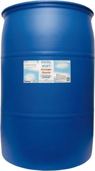 Detco - 55 Gal Drum Deodorizer - Liquid, Orange-Honey Scent, Concentrated, Environmentally Safe - USA Tool & Supply