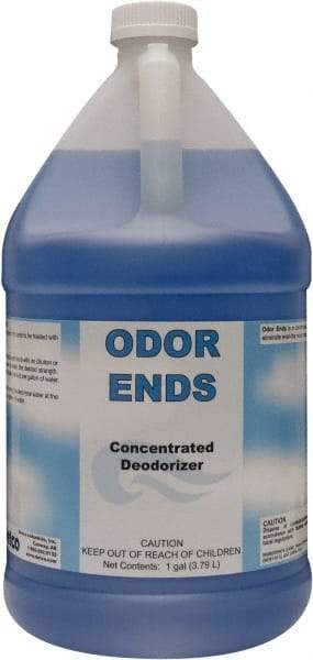 Detco - 1 Gal Bottle Deodorizer - Liquid, Unscented, Concentrated, Environmentally Safe - USA Tool & Supply