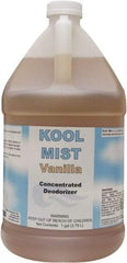 Detco - 1 Gal Bottle Deodorizer - Liquid, Vanilla Scent, Concentrated, Environmentally Safe - USA Tool & Supply
