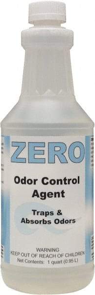Detco - 32 oz Bottle Deodorizer - Liquid, Unscented, Environmentally Safe - USA Tool & Supply