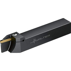 Walter - 1.26" Max Depth of Cut, Indexable Grooving Cutoff Toolholder - 24 Seat Size, 25mm Shank Height x 25mm Shank Width, Series G1011-20-32-P - USA Tool & Supply