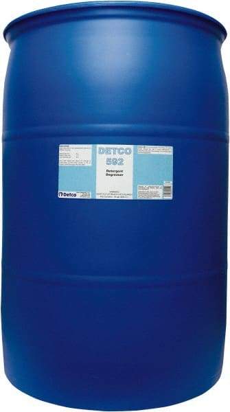 Detco - 55 Gal Drum Cleaner/Degreaser - Liquid, Butyl-Free, Unscented - USA Tool & Supply