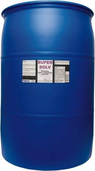 Detco - 55 Gal Drum Cleaner/Degreaser - Liquid, Butyl-Based, Unscented - USA Tool & Supply