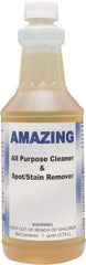 Detco - 32 oz Bottle Spot/Stain Cleaner - Liquid, Butyl-Based, Unscented - USA Tool & Supply