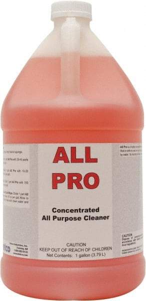 Detco - 1 Gal Bottle All-Purpose Cleaner - Liquid, Neutral Cleaner, Citrus - USA Tool & Supply