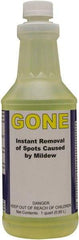 Detco - 32 oz Bottle Mildew Remover - Liquid, Water-Based, Unscented - USA Tool & Supply