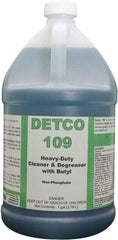 Detco - 1 Gal Bottle Cleaner/Degreaser - Liquid, Butyl-Based, Unscented - USA Tool & Supply