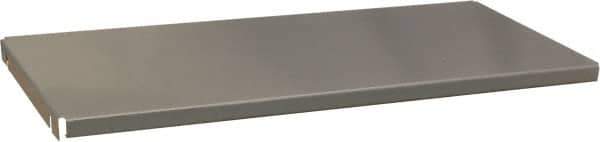 Durham - Gray, Steel, Cabinet Shelf - 71-1/2" Wide x 16-3/8" Deep x 8" High Body - USA Tool & Supply