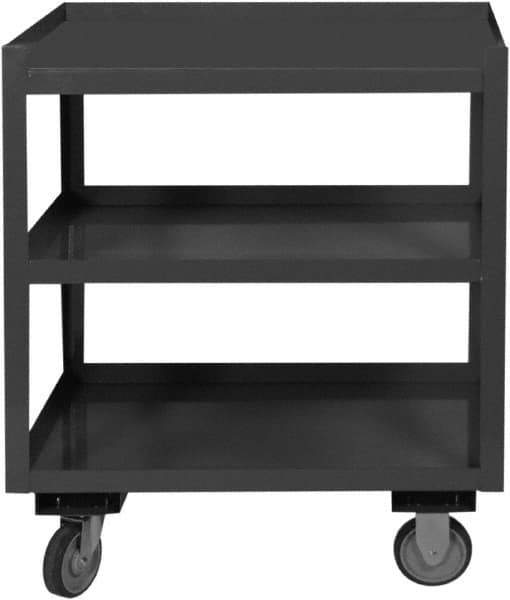 Durham - 30" Wide x 37-3/4" High x 24" Deep, Mobile Workstation - 1,200 Lb Capacity - USA Tool & Supply