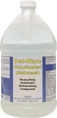 Detco - 1 Gal Bottle Automatic Dishwashing Liquid - Unscented - USA Tool & Supply